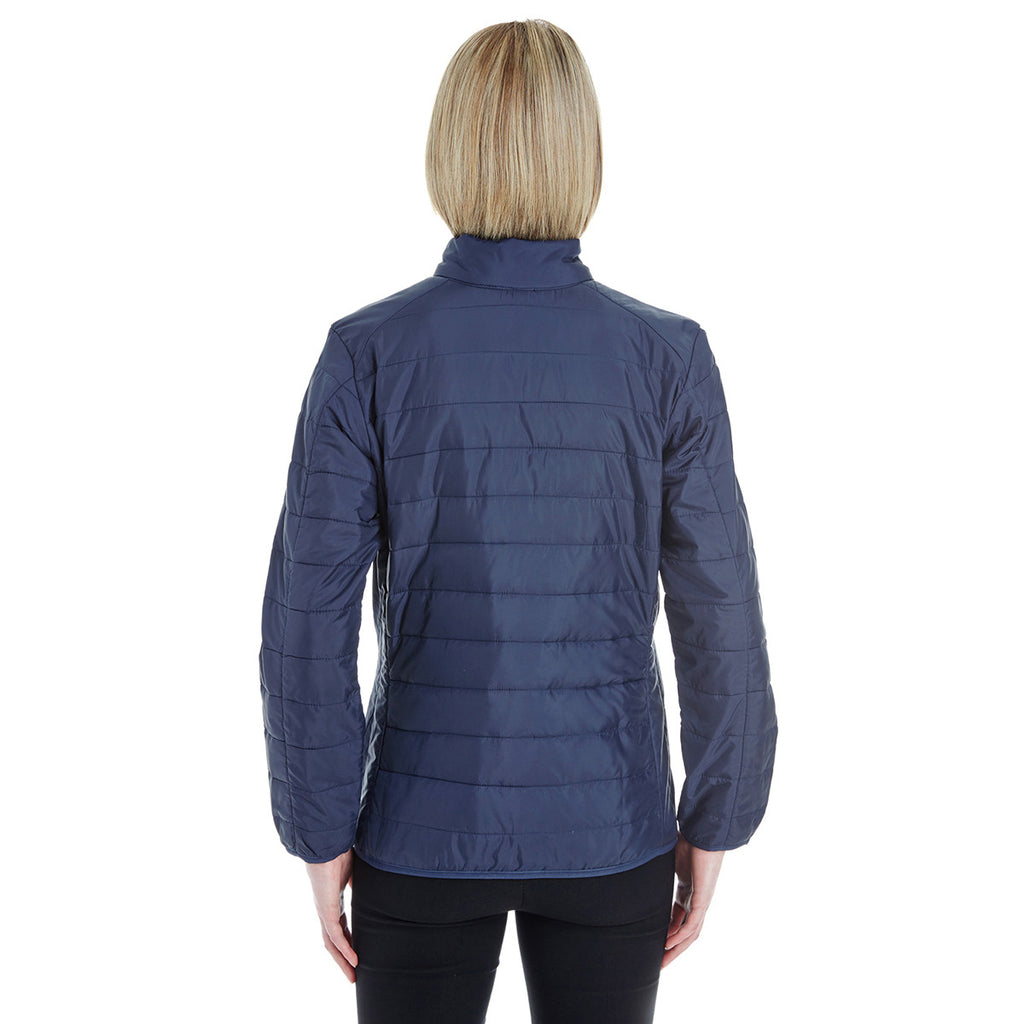 Core 365 Women's Classic Navy Prevail Packable Puffer