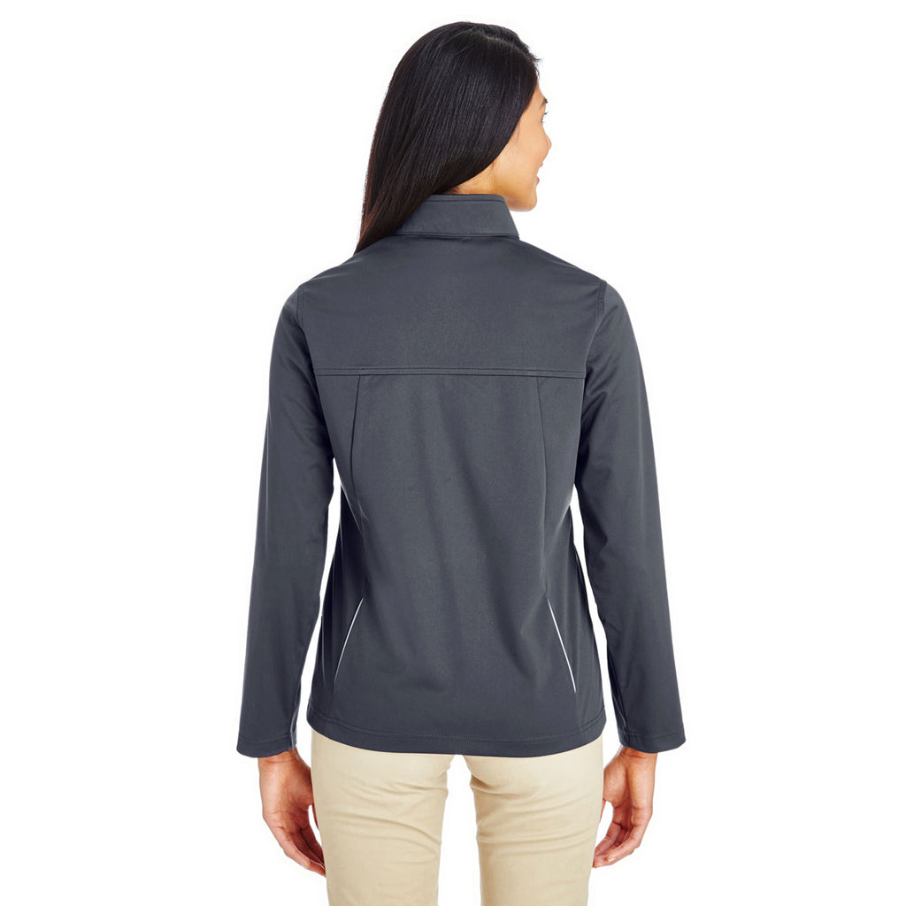 Core 365 Women's Carbon Techno Lite Three-Layer Knit Tech Shell