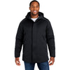 Core 365 Unisex Black Techno Lite Flat-Fill Insulated Jacket