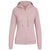 Landway Women's Dusty Pink Peyton Cotton Poly Fleece Hoodie