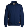 Landway Men's Navy Rockridge 1/2 Zip Cotton Sweatshirt