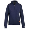 Landway Women's Navy Rockridge Quarter Zip Fleece Pullover