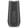 BruMate Matte Grey Champagne Flute 12 oz