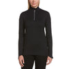 Callaway Women's Black Lightweight Quarter Zip Pullover