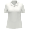 Callaway Women's White Eco Horizontal Textured Polo