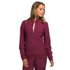 Cherokee Women's Wine iFlex Warm-Up Jacket