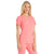 Cherokee Women's Karma Pink iFlex V-Neck Top