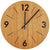 Woodchuck USA Mahogany Wood Clock