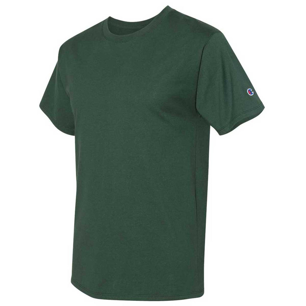 Champion Men's Dark Green Premium Fashion Classics Short Sleeve T-Shirt