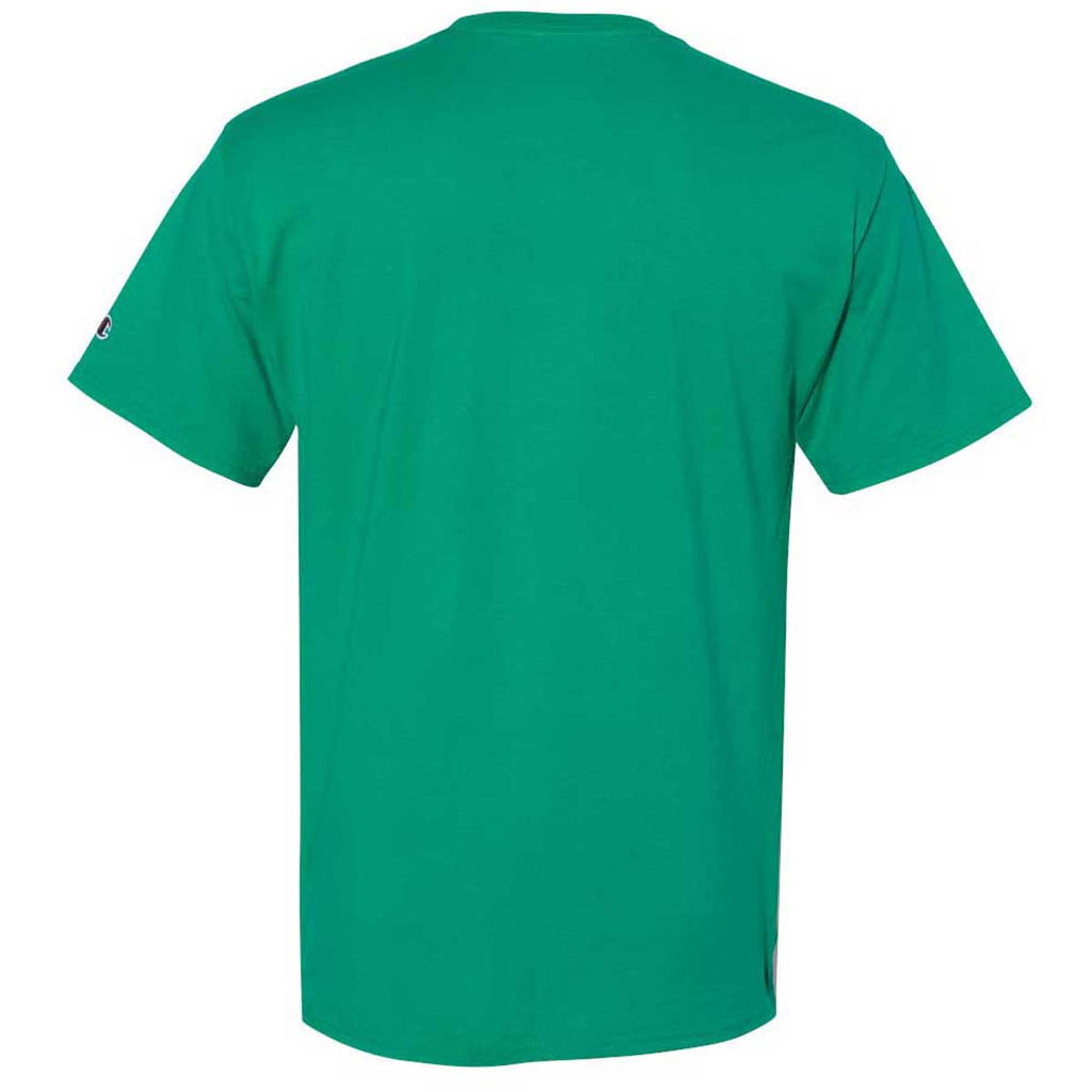 Champion Men's Kelly Green Premium Fashion Classics Short Sleeve T-Shirt