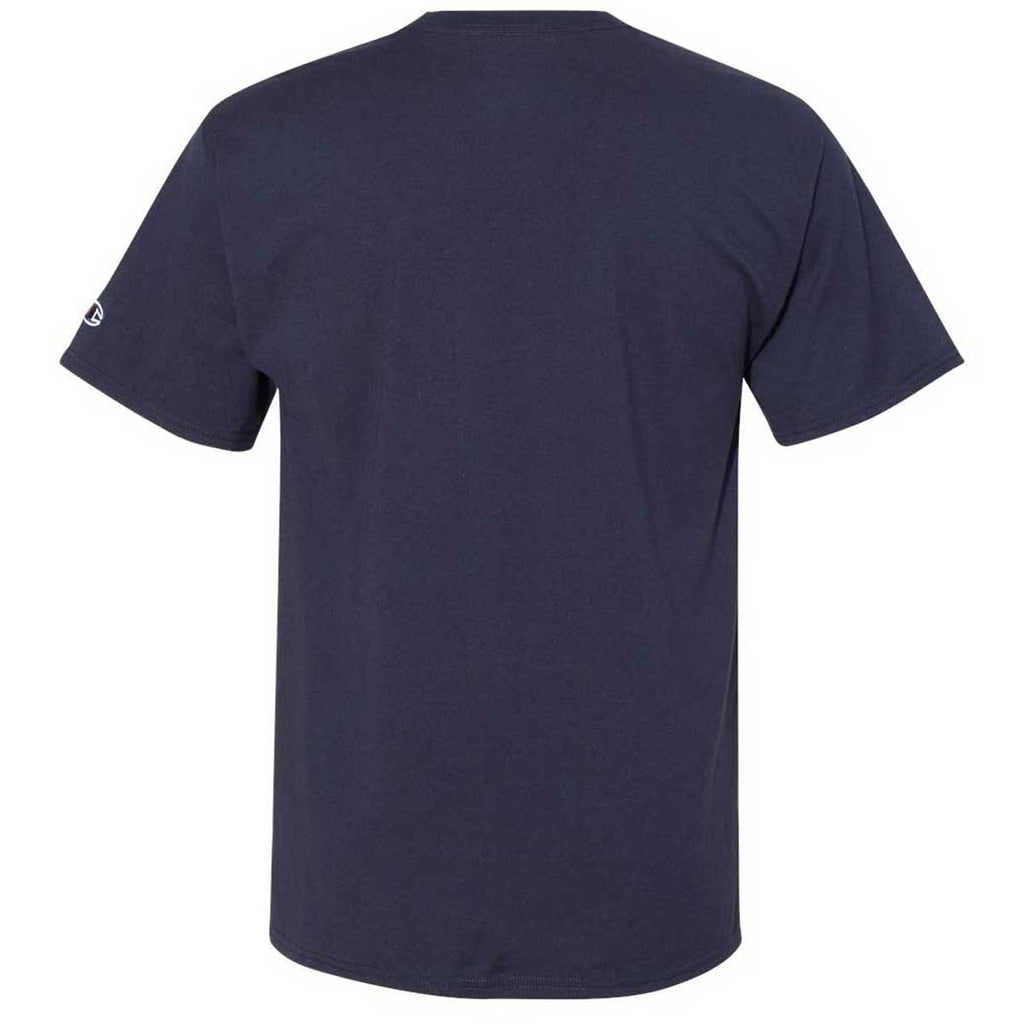 Champion Men's Navy Premium Fashion Classics Short Sleeve T-Shirt