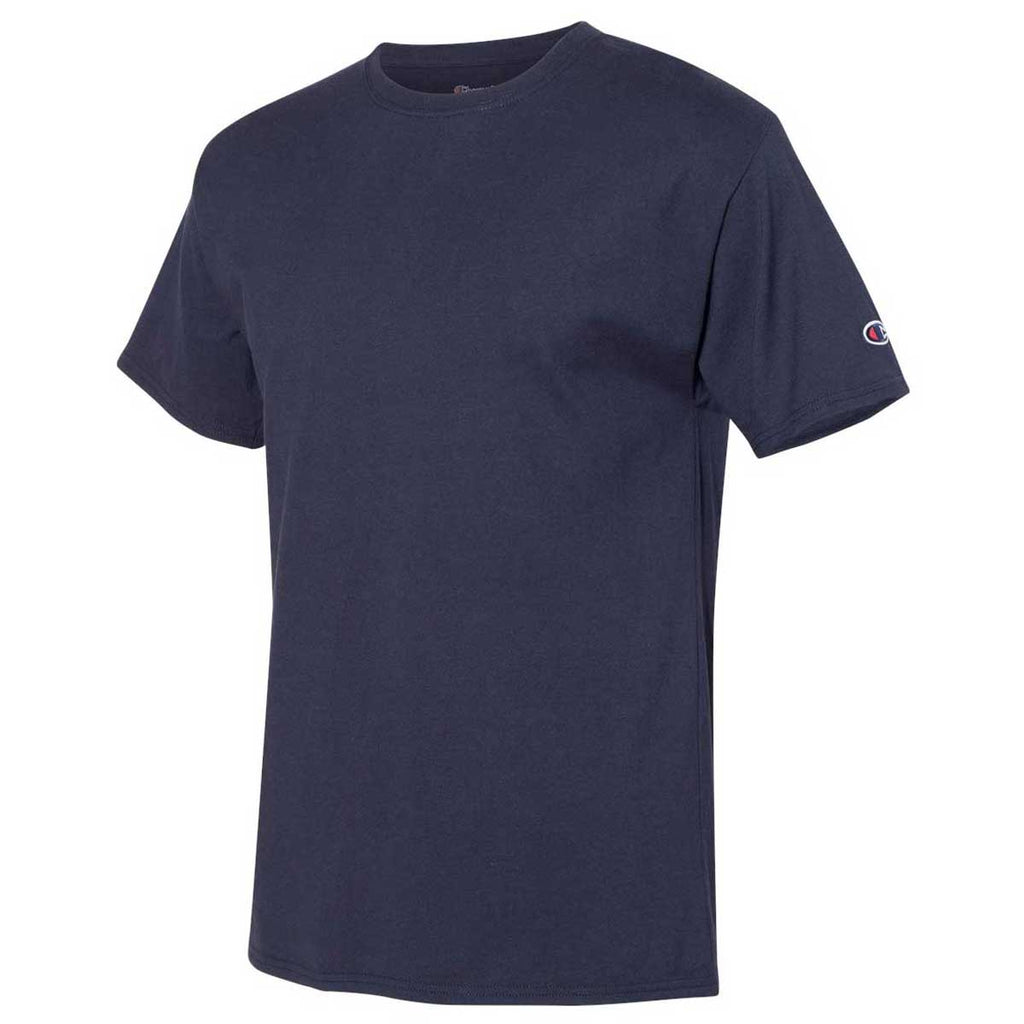 Champion Men's Navy Premium Fashion Classics Short Sleeve T-Shirt