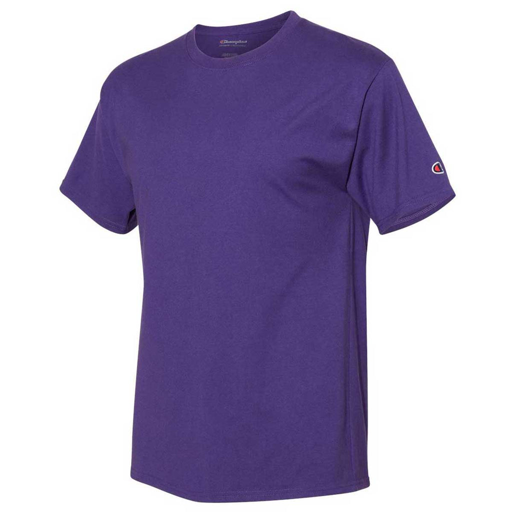 Champion Men's Ravens Purple Premium Fashion Classics Short Sleeve T-Shirt