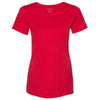 Champion Women's Athletic Red Premium Fashion Classics Short Sleeve T-Shirt