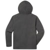 UNRL Men's Heather Charcoal Crossover Half-Zip Hoodie