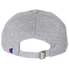 Champion Heather Oxford Grey Jersey Knit Dad Cap