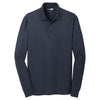 CornerStone Men's Dark Navy Select Snag-Proof Long Sleeve Polo