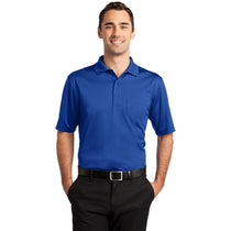 CornerStone Men's Royal Blue Select Snag-Proof Pocket Polo