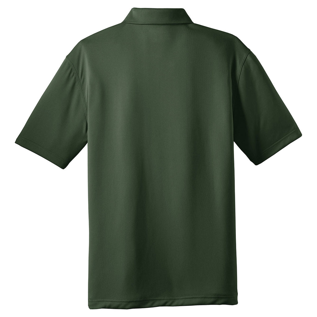 CornerStone Men's Dark Green Select Snag-Proof Polo