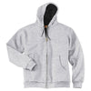 CornerStone Men's Athletic Heather Heavyweight Full-Zip Hooded Sweatshirt with Thermal Lining