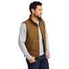 CornerStone Men's Duck Brown Duck Bonded Soft Shell Vest