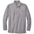 Carhartt Men's Heather Grey Force 1/4-Zip Long Sleeve T-Shirt