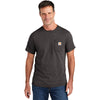 Carhartt Men's Carbon Heather Force Short Sleeve Pocket T-Shirt