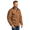 Carhartt Men's Brown Tall Duck Traditional Coat