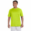 Champion Men's Safety Green Double Dry 4.1-Ounce Interlock T-Shirt