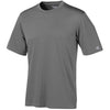 Champion Men's Stone Grey Double Dry 4.1-Ounce Interlock T-Shirt