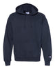 Champion Men's Navy Garment Dyed Hooded Sweatshirt