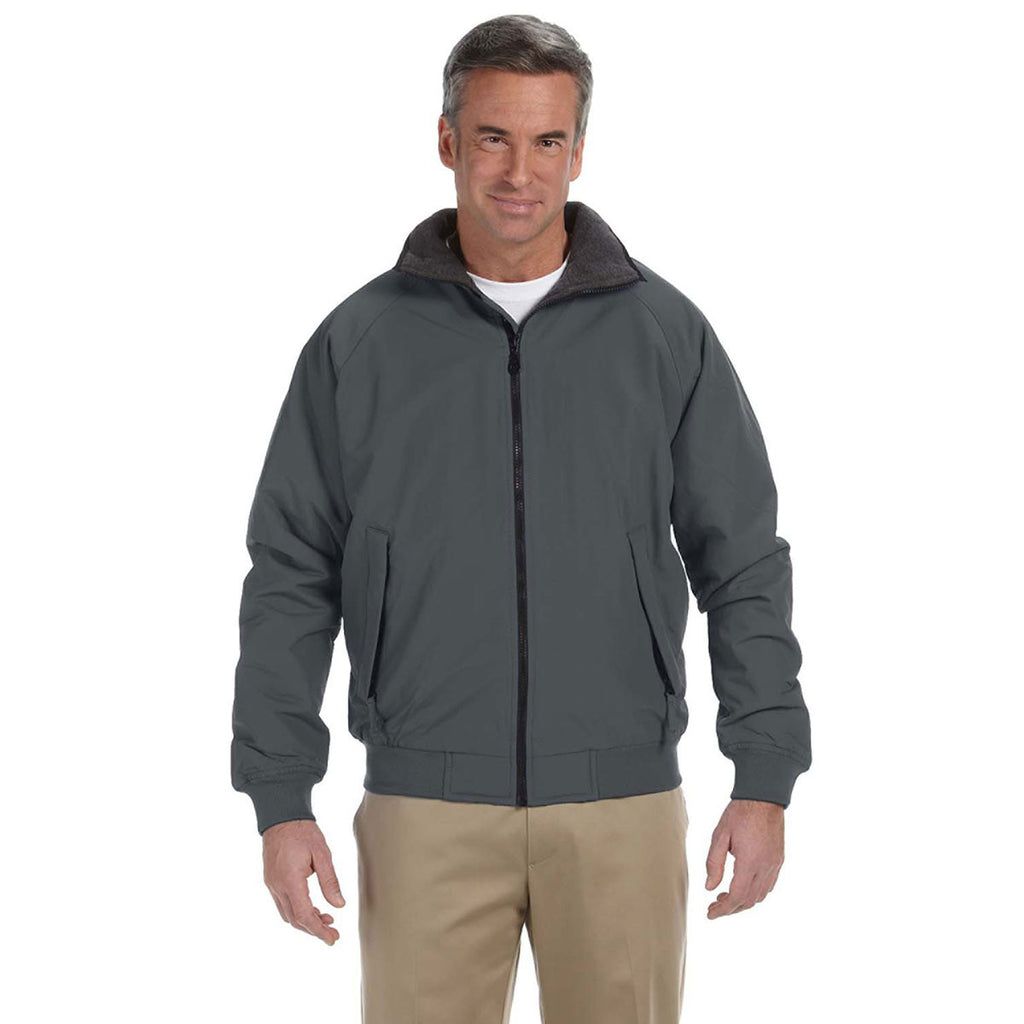 Devon & Jones Men's Graphite Three-Season Classic Jacket