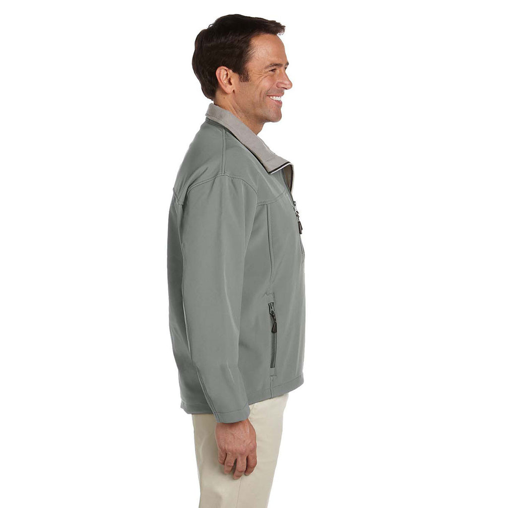 Devon & Jones Men's Charcoal Soft Shell Jacket