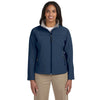 Devon & Jones Women's Navy Soft Shell Jacket