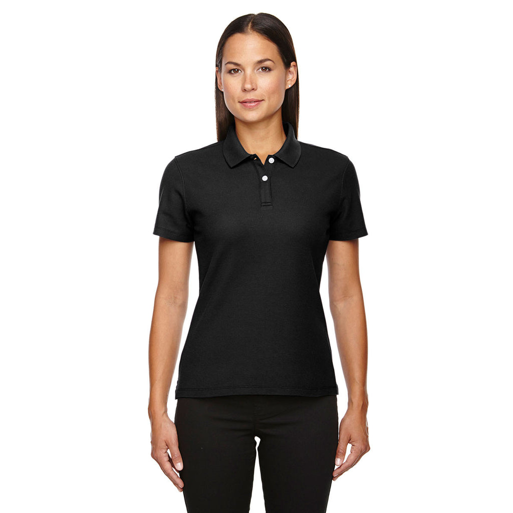 Devon & Jones Women's Black Drytec 20 Performance Polo