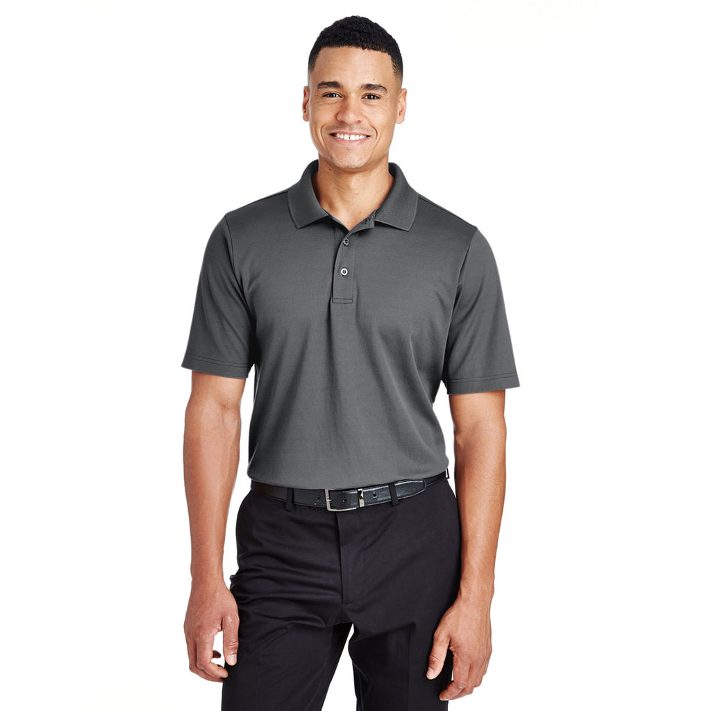 Devon & Jones Men's Graphite CrownLux Performance Polo