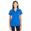 Devon & Jones Women's French Blue CrownLux Performance Polo