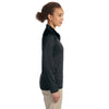 Devon & Jones Women's Black Stretch Tech-Shell Compass Full-Zip