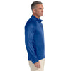 Devon & Jones Men's True Royal Stretch Tech-Shell Compass Quarter-Zip