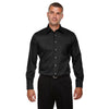 Devon & Jones Men's Black Tall Crown Collection Solid Stretch Twill