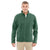 Devon & Jones Men's Forest Heather Bristol Full-Zip Sweater Fleece Jacket