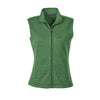 Devon & Jones Women's Forest Heather Newbury Melange Fleece Vest