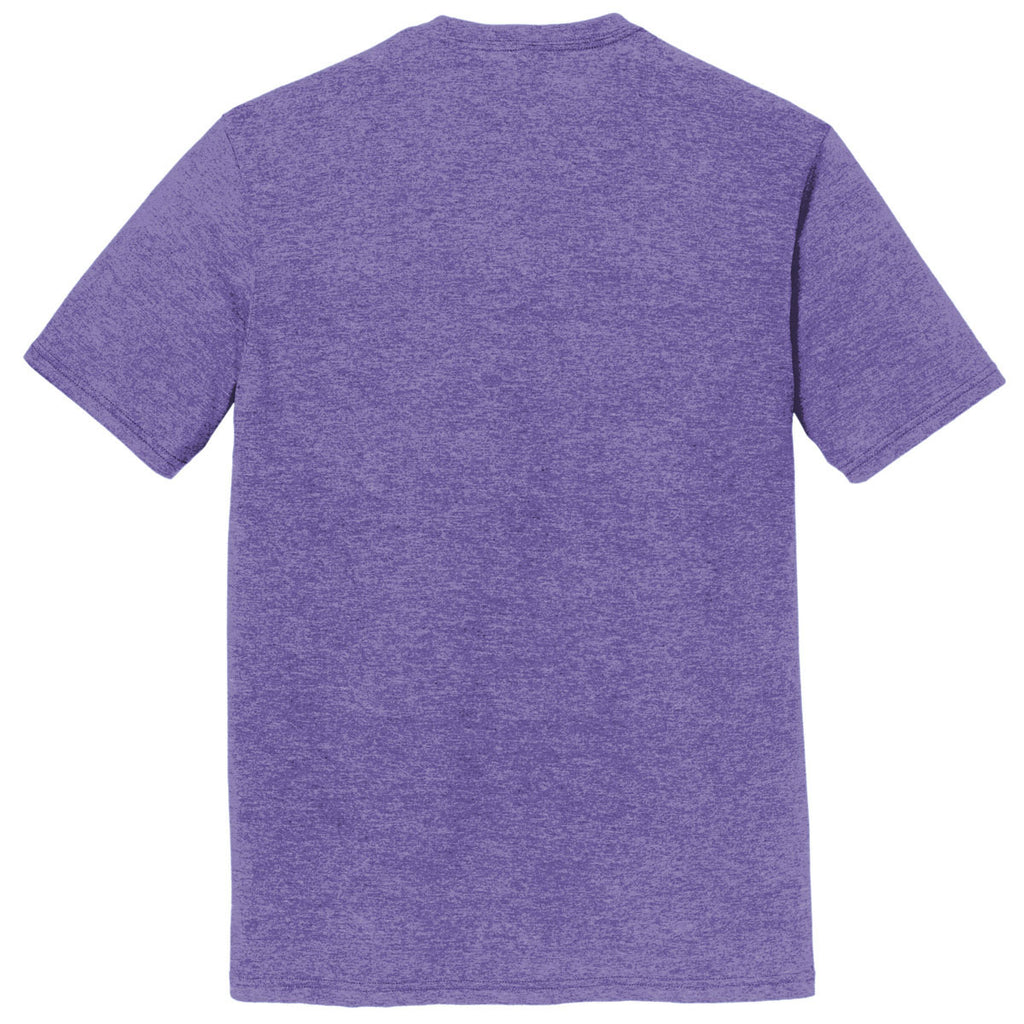 District Men's Purple Frost Perfect Tri DTG Tee