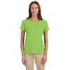 Devon & Jones Women's Lime Perfect Fit Shell T-Shirt