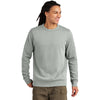 District Men's Gusty Grey Wash Fleece Crew