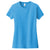 District Women's Heathered Burnt Turquoise Very Important Tee