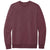 District Men's Heathered Cardinal V.I.T. Fleece Crew