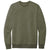 District Men's Heathered Olive V.I.T. Fleece Crew