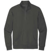 District Men's Charcoal V.I.T. Fleece Quarter Zip