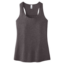 District Women's Heathered Charcoal V.I.T. Gathered Back Tank
